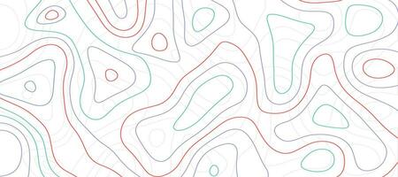 Abstract Line Contour Pattern white background Wallpaper vector