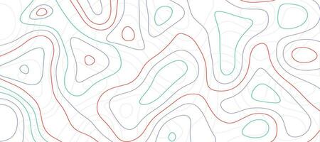 Abstract Line Contour Pattern white background Wallpaper vector