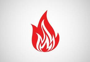 Fire Flame logo design. Fire icon, Fire sign symbol Free Vector