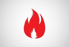Fire Flame logo design. Fire icon, Fire sign symbol Free Vector