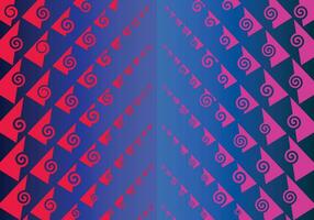 twirl triangle pattern vector for background design.
