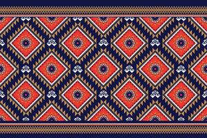 Geometric seamless ethnic pattern. Geometric ethnic pattern can be used in fabric design for clothes, decorative paper, wrapping, textile, embroidery, illustration, vector, carpet vector