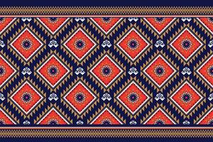 Geometric seamless ethnic pattern. Geometric ethnic pattern can be used in fabric design for clothes, decorative paper, wrapping, textile, embroidery, illustration, vector, carpet vector