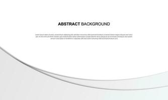 Gradient curved and fluid shape background. vector