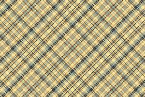 Tartan plaid pattern with texture and retro color. vector