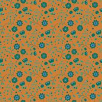 Abstract flower pattern background. Vector illustration.