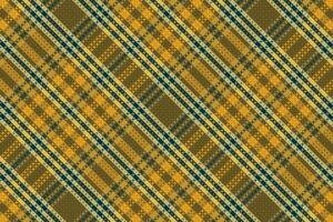 Tartan plaid pattern with texture and retro color. vector