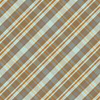 Tartan plaid pattern with texture and retro color. vector