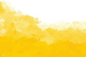 Yellow Watercolor modern  style with colorful  for your template vector