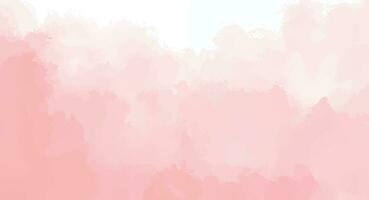 Soft Pink watercolor background for your design, watercolor back vector