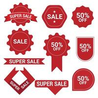 Special offer promotion badge vector collection vector