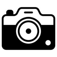 Content creator camera object illustration vector