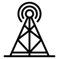 Content creator broadcast object illustration vector