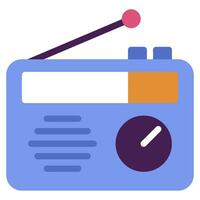 old radio icon illustration for web app, etc vector