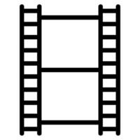 film strip icon illustration for web app, etc vector