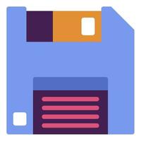 diskette icon illustration for web app, etc vector