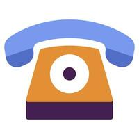telephone icon illustration for web app, etc vector