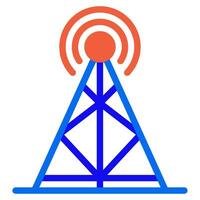 Content creator broadcast object illustration vector