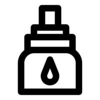 Glue bottle icon. Simple illustration of glue bottle vector icon for web design isolated on white background