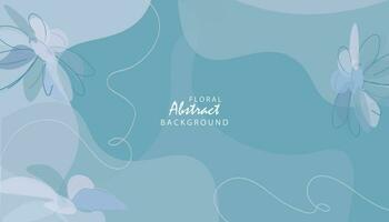Abstract floral background vector