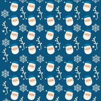 Christmas pattern background Gift wrapping paper Vector illustration