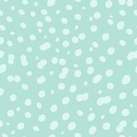 Abstract polka dot seamless pattern on light background. Textured flat design. Vector tile for fabric, print, wrapper, textile. Vintage simple style.