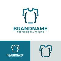 Dress Code Logo, suitable for any business related to Dress or Code. vector