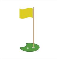 Golf Flag Clipart, Golf Flag Vector, Golf  Flag illustration, Sports Vector, Sports Clipart, silhouette vector