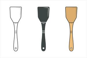 Wooden Spoon, Cooking Wooden Spoon Silhouette, Restaurant Equipment, wooden Cooking Equipment, Clip Art, Utensil, Silhouette, Wooden Equipment, Wooden Spoon Vector, Wooden Spoon illustration vector