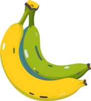 ai gegenereerd banaan klem kunst PNG ai generatief