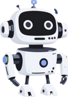 ai généré dessin animé robot illustration png