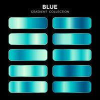 sky blue gradient collection vector