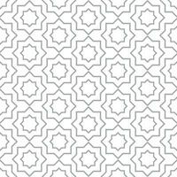 simple seamless islamic pattern design template vector