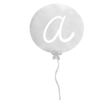 waterverf ballon illustratie png