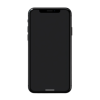 ai gegenereerd smartphone mockup geïsoleerd Aan transparant achtergrond PNG beeld