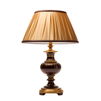 ai generiert Lampe auf transparent Hintergrund png Bild