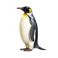 ai gerado pinguim em transparente fundo png imagem