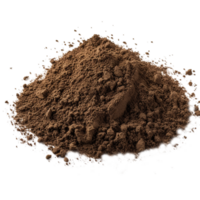 AI generated pile of soil on transparent background PNG image