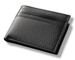 AI generated Leather wallet mockup, generative ai png