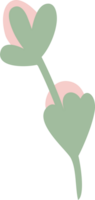 bloemen element. illustratie png