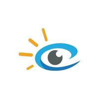 Eye Care vector logo design