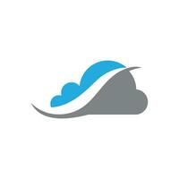 Cloud template vector