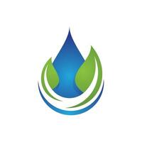 water drop Logo Template vector