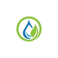 water drop Logo Template vector