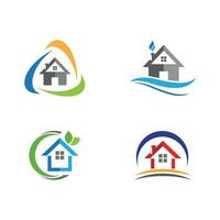 Property and Construction Logo design vector