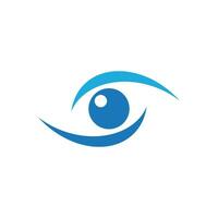 Eye Care vector logo design