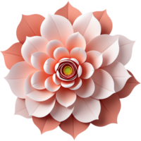 AI generated Beautiful flowers for wedding card template. AI Generative png