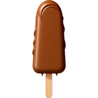 ai généré savoureux Chocolat la glace crème. ai génératif png