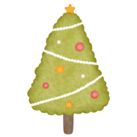 triangolo Natale albero illustrazione png
