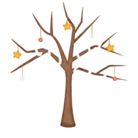 trocken Weihnachten Baum png